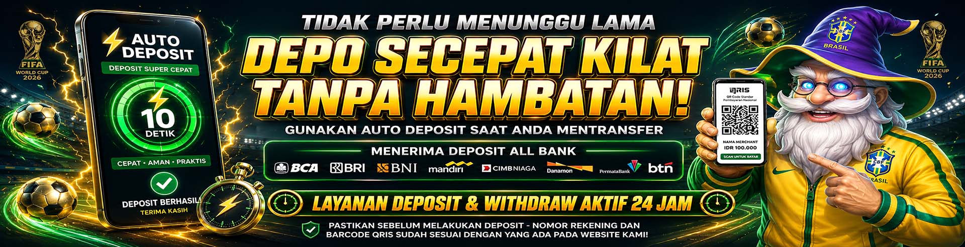 AUTO DEPOSIT QRIS